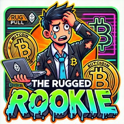 rookie_rugged's profile picture. 💀 The Rugged Rookie
"For every newbie who’s been rugged before 😂"
🚀 Memes, market fails & crypto chaos
📉 Survived a rug? Share your story!
🎭 Join the Army