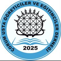 Çorum usta öğreticiler ve Eğitimciler Derneği (@corusder) 's Twitter Profile Photo Çorum usta öğreticiler ve Eğitimciler Derneği (@corusder) 's Twitter Profile Photo