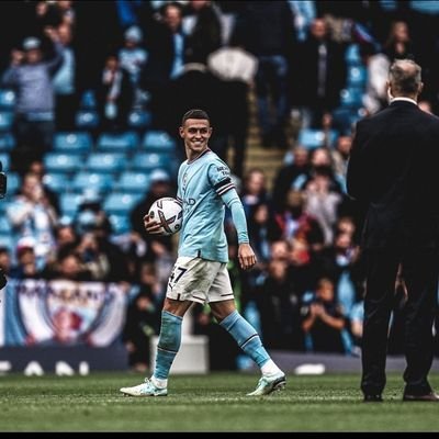 MCI_Foden's profile picture. 4 In a row MCFC and foden fan