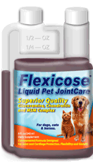FlexicoseforPet's profile picture. Flexicose for Pets is a premium joint supplement containing glucosamine. Buy online or from many pet shops with a 90 day money back guarantee