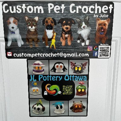 customcrochet2's profile picture. Creating replicas of fur babies from pictures using crochet and needle felting.