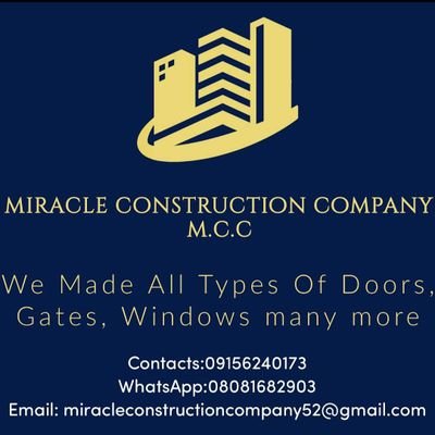 Miracle construction company we created all kinds of construction work like making of iron works, building of house and many more