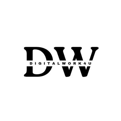 digitalwork4u17's profile picture. Empowering Your Digital Success
Transforming Ideas into Digital Solutions,
Where Technology Meets Innovation,
Your Partner in Digital Excellence