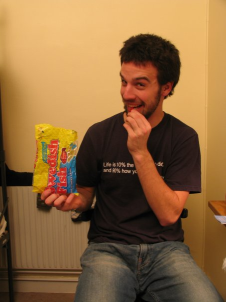 I used to eat gummy bears until I had a belly ache, I like Swedish Fish now and no more belly aches.