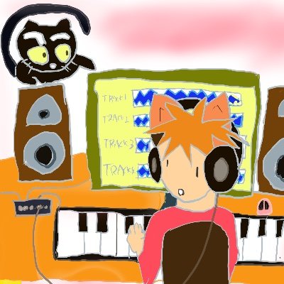 作曲と漫画制作。BGM、効果音、音楽配信→Audiostock https://t.co/3H5y1ZHqvb /漫画:黒猫クロピーンの大冒険,猫レポーター日和→note(LINEスタンプ情報有)/愛猫は保護猫の黒猫のクロ(3歳・雄・誕生日2022.6.4)
