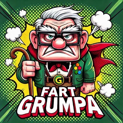 $FARTGRUMPA 💨 Grumpy old man famous for his legendary farts that smell like profit ||
Contact Address: https://t.co/1BNK16YwnR