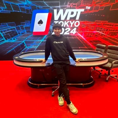 ベトナムのキムタクです。最近ポーカーハマって勉強中です!頑張ります!たくさん教えてください!ちょまてよ! Oneness/サパークラブ/六本木/Noble Spade 1th🏆/Deepstack 4th/WPT Prime Taiwan Deepstack 9th