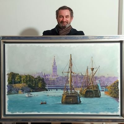Pintor,Arquitecto,Master Profesorado. Carteles Semana Santa Sevilla 2016 y Córdoba 2018. MagnaCórdoba2019 y Magna Ecija 2015. Autor Portada Feria Sevilla 2018.