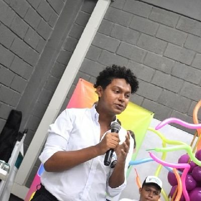 JolmarCarrenoG's profile picture. Consejero Dptal de Juventudes del Cesar |
Psicólogo (Pt) |
Estudiante de Maestría en educación | Delegado Nac. PNJ |
Activista de DD. HH. | Aliado Feminista