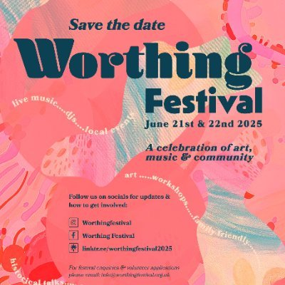 Festival of Arts & Culture in Worthing
Details to follow for 2025
https://t.co/XYy7eiWeD4
#worthingfestival25