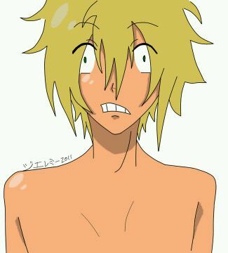 I am a half demon. I'm pretty mello about things...unlike my full demon form...the seal has been broken on him so watch out bruhhh..