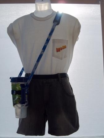 LugAMug's profile picture. Keep ur beverage outta the way all day. 
I am a new and innovative way to carry most any type shape or beverage container.