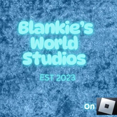1Blankie's profile picture. Hi I’m Blankie I am a Roblox Game developer

Blankie’s World is our group name we are a small community ❤️ 

We have small games