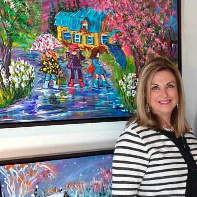 https://t.co/iekzHajK7D Canadian artist, Born in Greece expressionistic art, UNICEF artist for 28 years, Hallmark Artist,