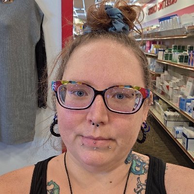 mitsubey's profile picture. She/Her
39
#BlackLivesMatter
#Pansexual
#WearAMaskAndGetVaxxed
#FBR
#Resist
#ProChoice
#Leftist
“Russian warship. Go fuck yourself.”