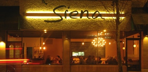 Casual Little Italian Restaurant in Vancouver's Granville Rise shopping-gallery-theatre district 604-558-1485