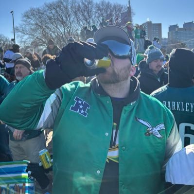 BingnearLarry's profile picture. Eagles Sixers Flyers Phillies Union Chelsea Villanova 🏀 Ducks 🏈