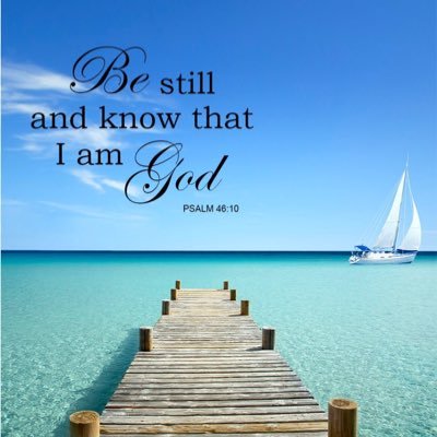 God is in it.