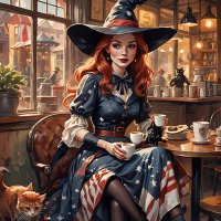 Amanda -🇺🇸 💛🤍💜The Meme Witch (@lushblueart) 's Twitter Profile