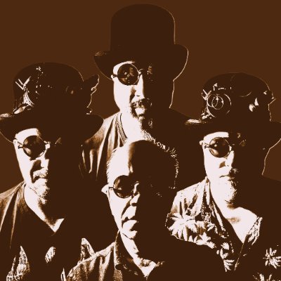 The Restless Gentlemen are four gentry of the Victorian era, out of their time, experimenting to find the correct melody, played at the perfect volume, to kick