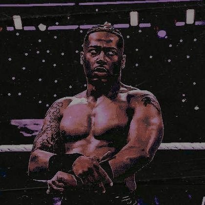 @Carmelo_WWE parody. Energy from Boston, Warrior but not slated in Gold just yet, Carmelo Hayes shows out on Friday nights no matter the opportunity presented.