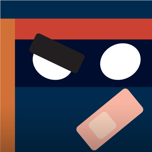 A webcomic featuring a very clumsy ninja. It will launch some day.