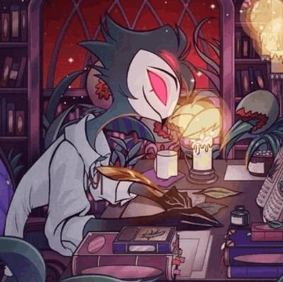 O-oh hello! My name is Stolas, prince of the Goetia family! It's wonderful to meet you, darling!