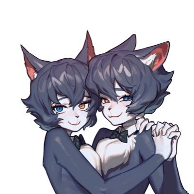 TuxedoTwins_Fur's profile picture. Tuxedo Twin Cats / Maker : @qijiuqijiu0902 / Icon : @goatdraw / Header : @Jelly_Snail23