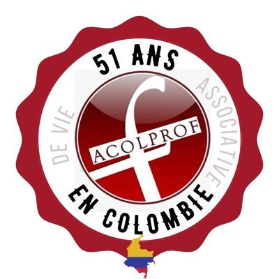 acolprof's profile picture. Association qui regroupe les professeurs de français colombiens. chargée de promouvoir la discussion, la réflexion et la diffusion du français en Colombie.