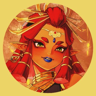 The spunky Chieftess of the Gerudo, Riju ! || NSFW || Don't own any art, will remove on request || Minors DNI || STRICTLY FEMALE || Riju is of age