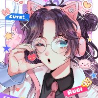 r u b i 🫧 VTUBER (@rubiirosie) 's Twitter Profile
