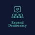 Expand Democracy (@expanddemocracy) Twitter profile photo Expand Democracy (@expanddemocracy) Twitter profile photo
