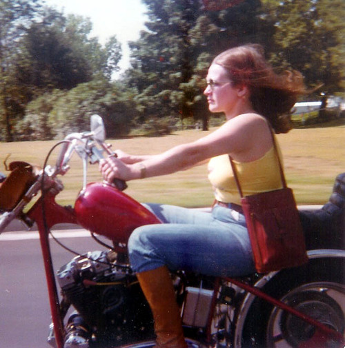 Musically inclined, Harley driving, Master Gardener, amateur photographer 60's era kinda womyn