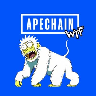 ApeChainWTF's profile picture. The Pride Of ApeChain 🦍