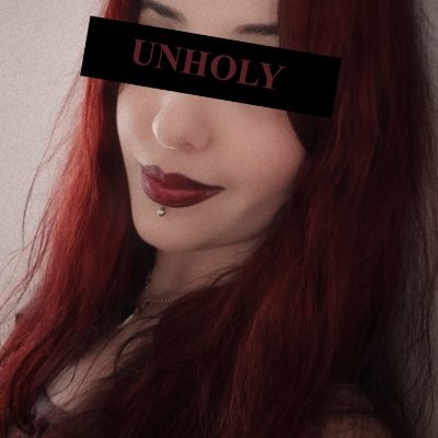 xDaemonia's profile picture. Arte, libros, ocultismo 🪶📜🖤
Gatólica devota 🤘🏻🐾
Madre de demonios 🐈‍⬛🐈‍⬛🐈‍⬛🐈‍⬛
"𝑩𝒆 𝑳𝒊𝒍𝒊𝒕𝒉, 𝒏𝒆𝒗𝒆𝒓 𝑬𝒗𝒆..." 🦂