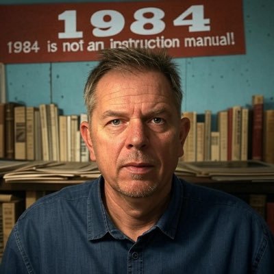 jimvanmars's profile picture. 1984 is géén gebruikershandleiding!