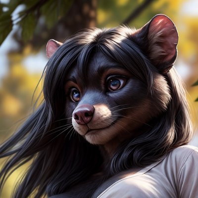 AISmutRaven's profile picture. Stable Diffusion twiddler. Purveyor of AI Furry. Mix of wholesome content & smut (tagged). Also the monster erotica  author known as @AJ_Ravenhearst. 🔞
