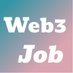 Web3 Job (@web3job88) Twitter profile photo Web3 Job (@web3job88) Twitter profile photo