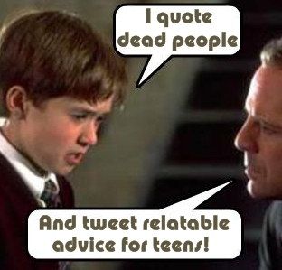 iQuoteDeadPPL's profile picture. I tweet relatable quotes, from people who are dead, for teens.