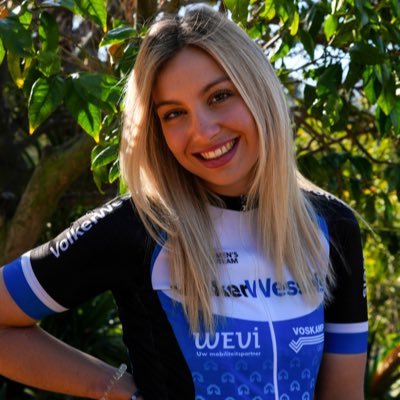 pro cyclist for Volkerwessels Cycling Team | cosmetician | 26