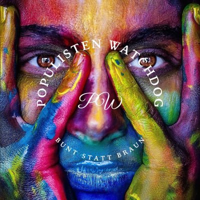 PopulistenW's profile picture. Bunt statt braun.