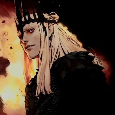 Rvdknviii_'s profile picture. All of his 𝔰𝔬𝔯𝔯𝔬𝔴 won't fit in his chest
It just burns like a 𝔣𝔦𝔯𝔢 in the pit of his chest
And his heart is a bird on a spit in his chest
⸻ How long?