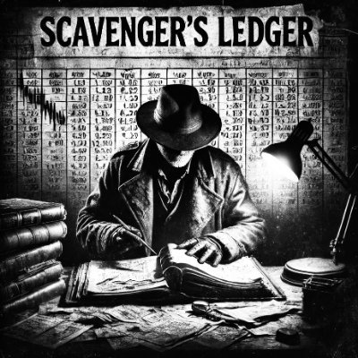 I write on Savenger’s Ledger. Sifting through the scraps of the market for overlooked gems. Day job pays the bill; this is for the thrill. Not financial advice.