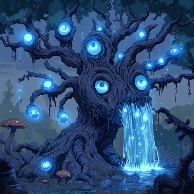 Witness the unseen. 👁🌳 EyeballTrees – NFT art that watches backWitness the unseen. 🌳