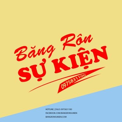 bangronsukien's profile picture. #bangronsukien chuyên in băng rôn buộc đầu cổ vũ các chương trình, sự kiện, quảng cáo, event, team building, cổ vũ thể thao, ca nhạc....