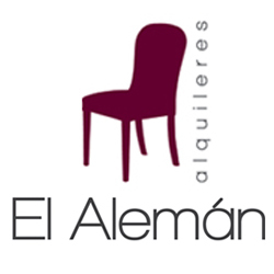 Especializados en el #alquiler de productos para montajes de #bodas, #congresos... Sillas, mesas, mantelerías, cubertería, vajillas... info@alquileresaleman.com