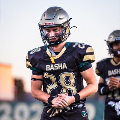 Basha HS Athlete c/o 2027 3.1 GPA. Football/Nickle DB, Track/Long Jump. 5’10 175lbs.
