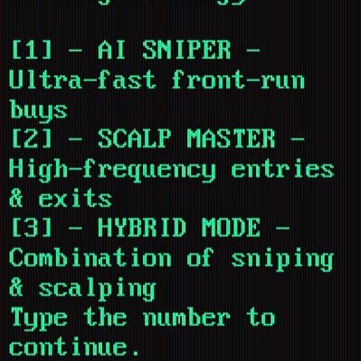 Best AI Driven Meme Coin Sniping Bot. Fastest Execution, Biggest Profits!