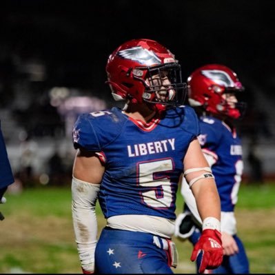 reed_tune22's profile picture. Reed Tune, LB/DE/ATH, c/o 2027, #5, 6’2” 243, Liberty HS Mountain View MO, 417/247/8580 gpa 3.8, Hudl https://t.co/Th9G87lSau