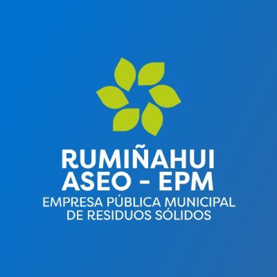 ruminahuiaseo's profile picture. Empresa Pública Municipal de Residuos Sólidos Rumiñahui Aseo - EPM
